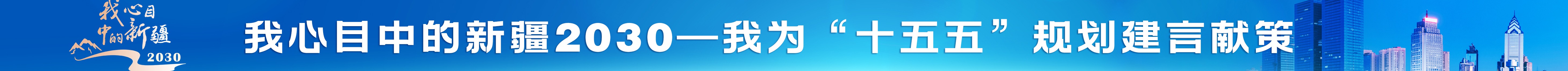 “我心目中的新疆2030—我為‘十五五’規(guī)劃建言獻策”活動啟動